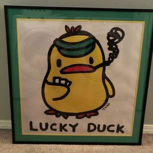 Todd Goldman original Lucky Duck print